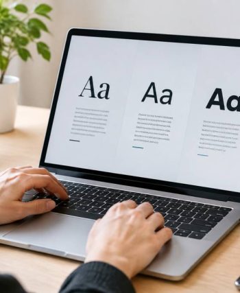 Typographie web : choisir et associer les polices pour un site lisible et accessible