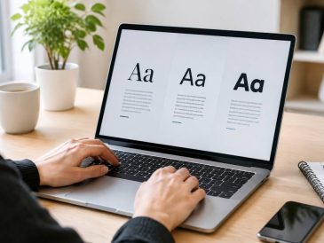 Typographie web : choisir et associer les polices pour un site lisible et accessible
